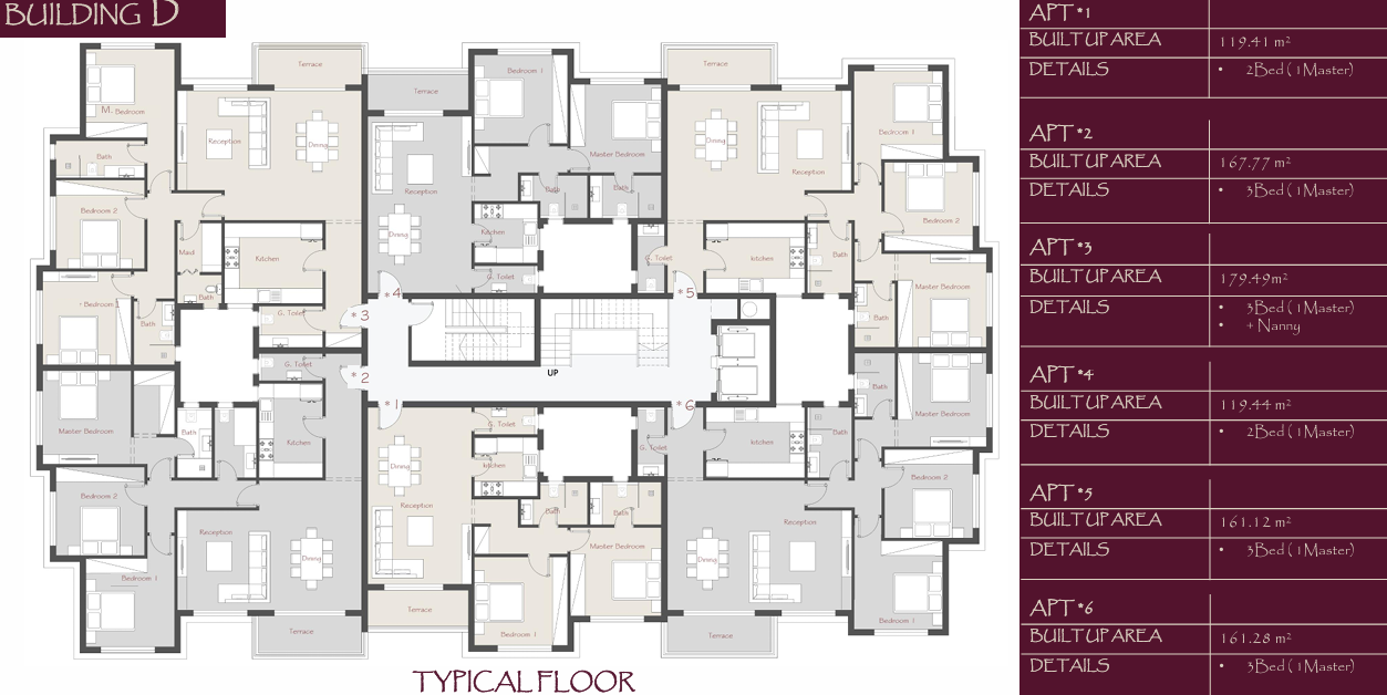 Floor plan for apartment at Palm Hills Alexandria