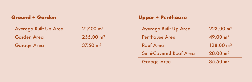 Floor plan for apartment at The Crown Extension