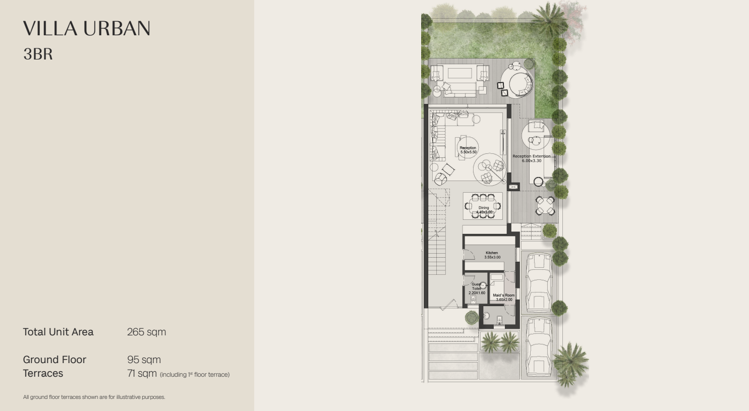 Floor plan for villa at North Villas-Hills Of One