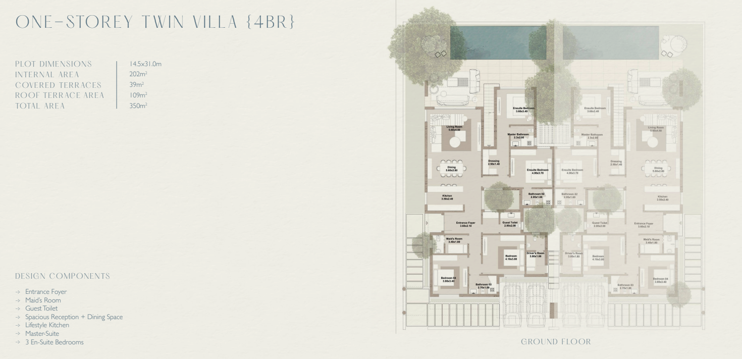 Floor plan for  at The Med