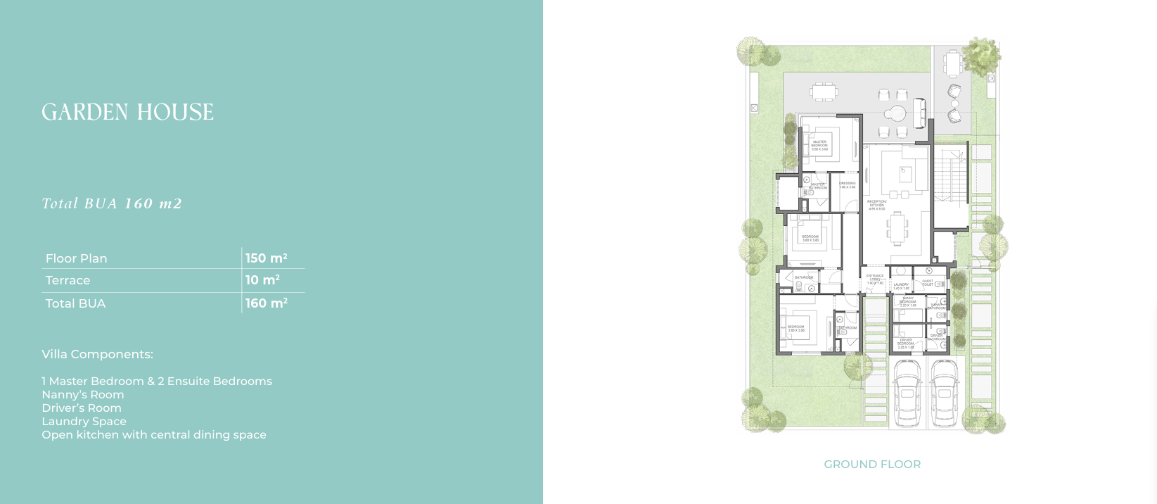 Floor plan for apartment at Caesar Extension 2