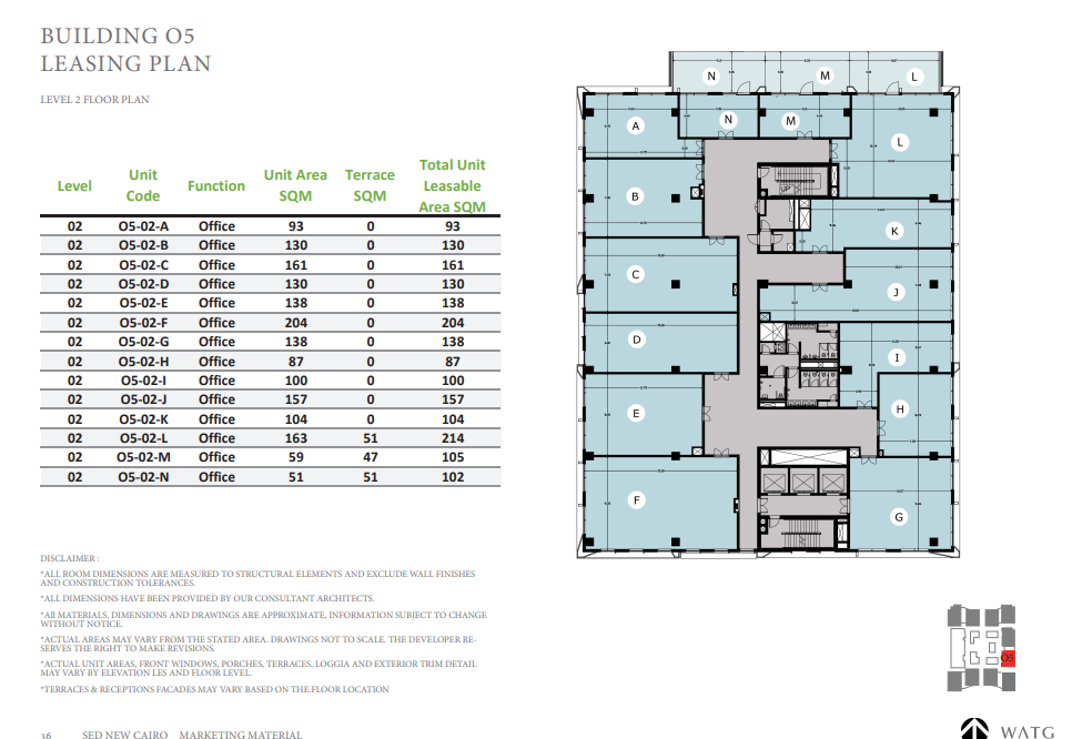 Floor plan for  at Central New Cairo