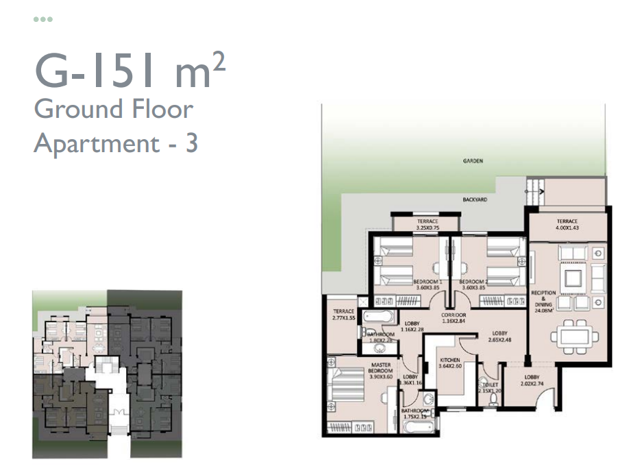 Floor plan for apartment at Jayd