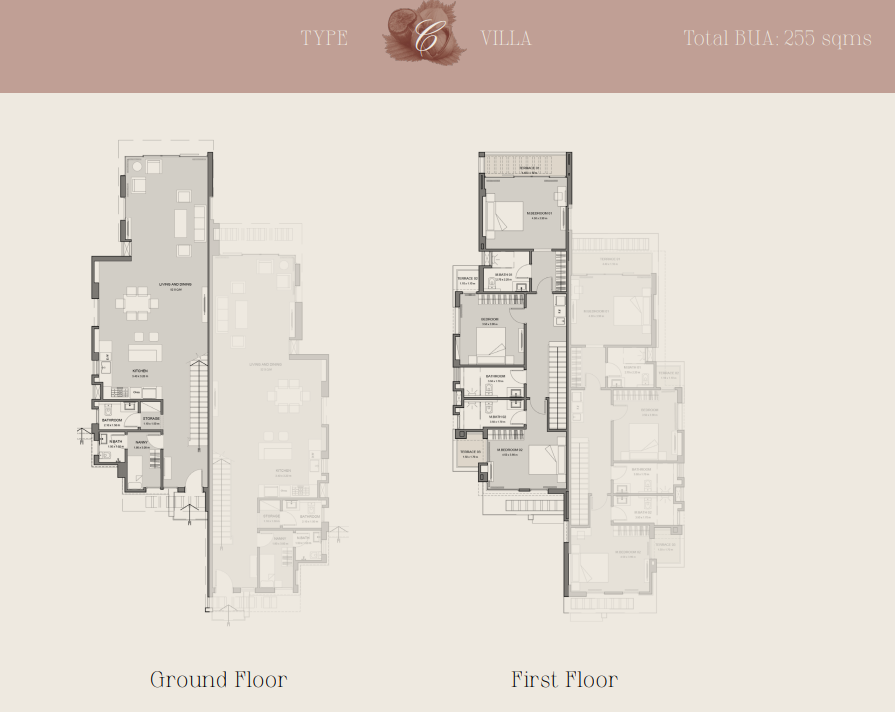 Floor plan for  at Marsa Baghush