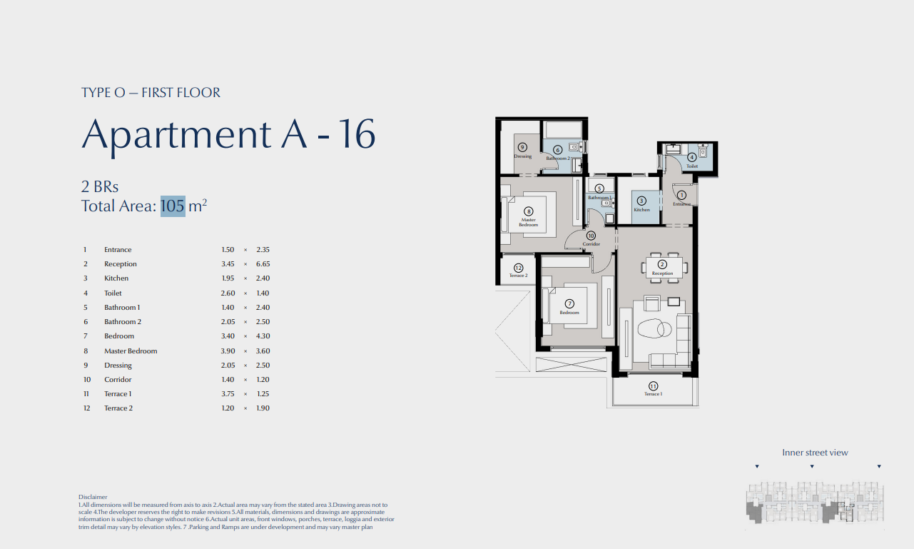 Floor plan for apartment at Bluetree