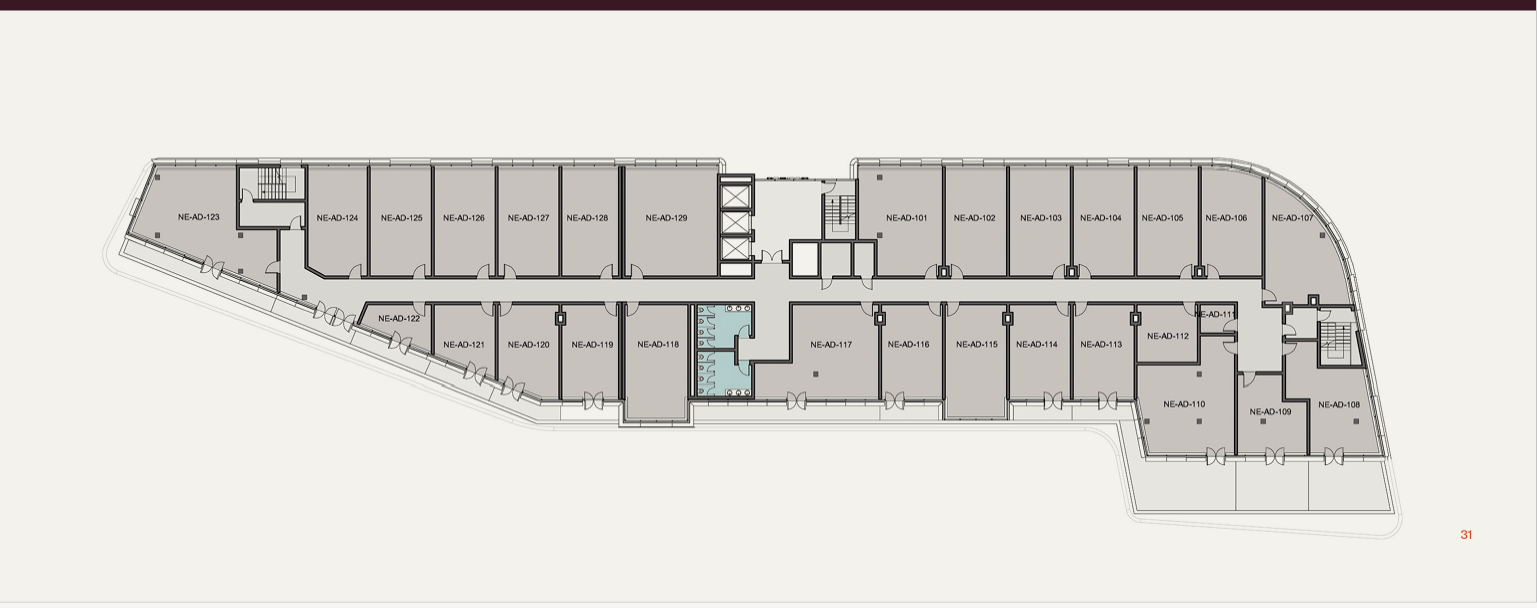 Floor plan for  at Blue Walk