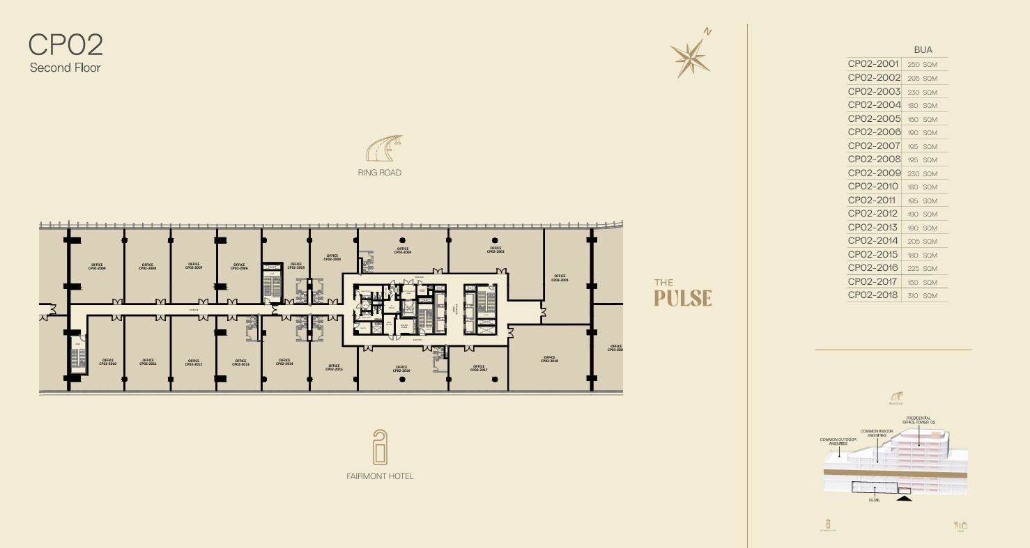 Floor plan for  at Citystars Park Street