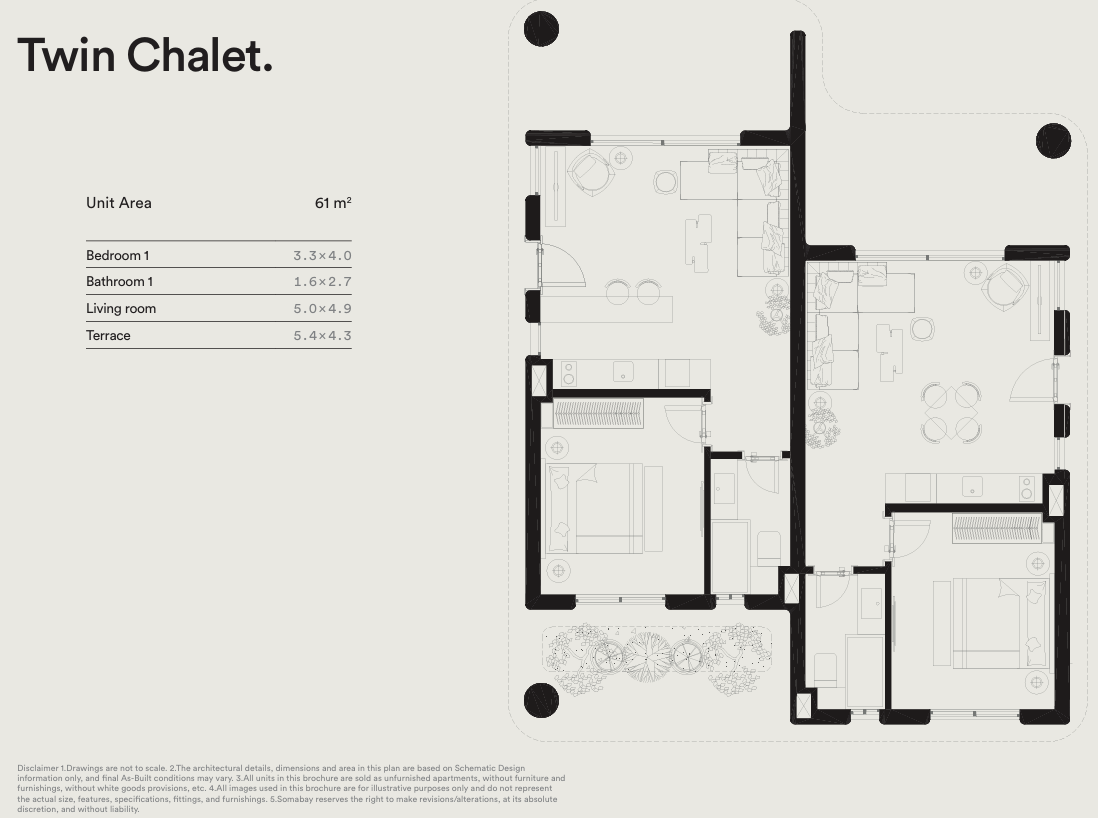 Floor plan for  at Blanca Gardens Collection