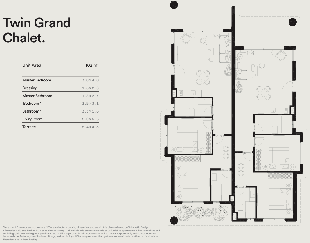 Floor plan for  at Blanca Gardens Collection