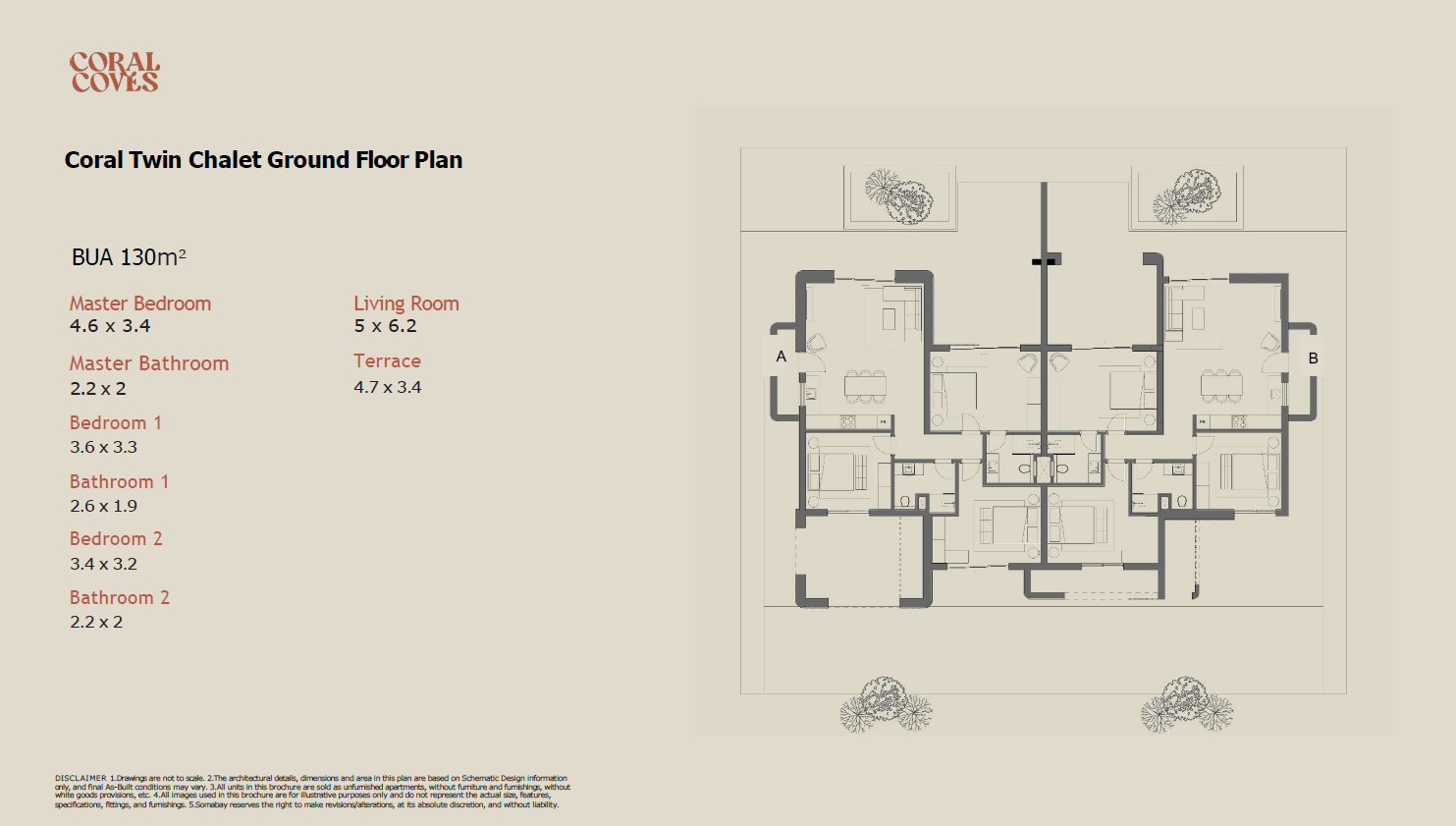 Floor plan for  at Coral Coves