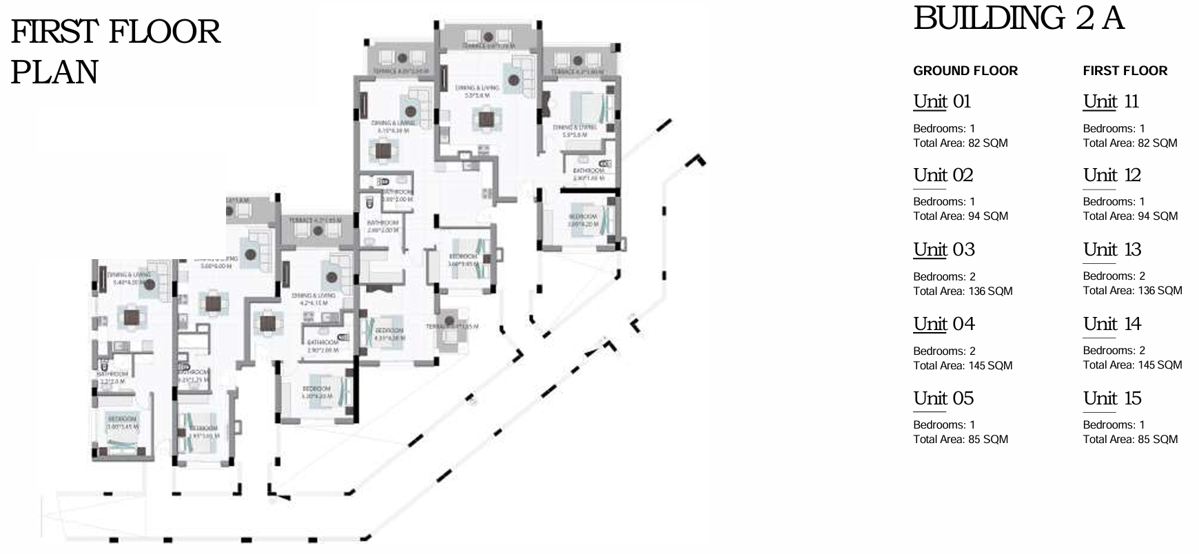 Floor plan for apartment at Soma Breeze