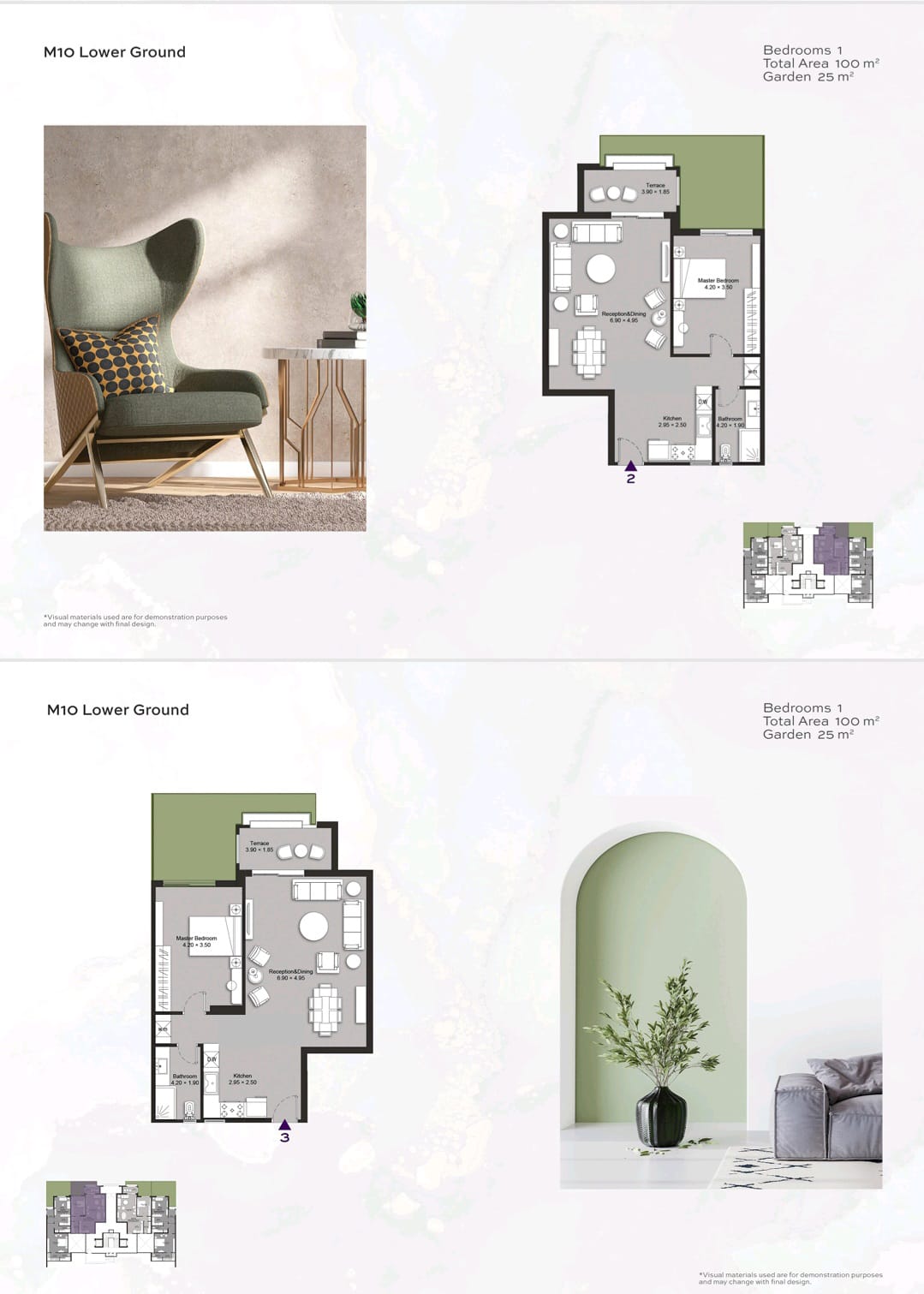 Floor plan for apartment at Serenity-90 Avenue