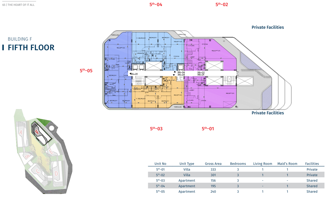 Floor plan for duplex at Bloomfields