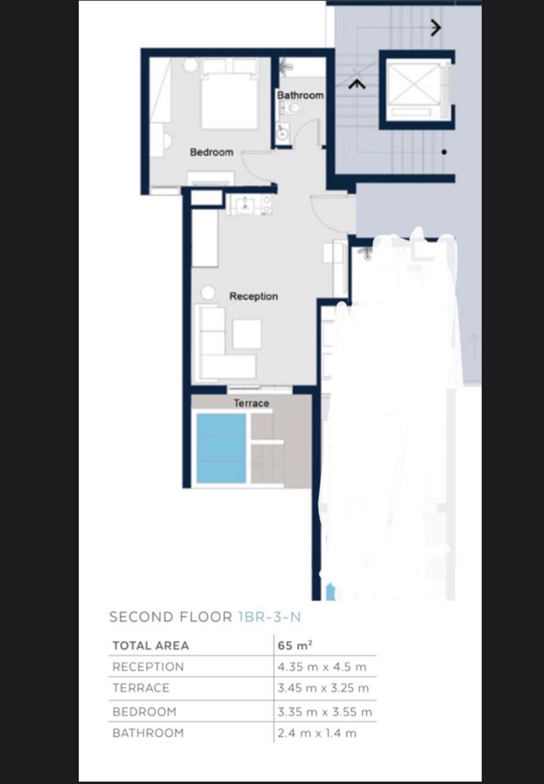 Floor plan for chalet at Il Monte Galala