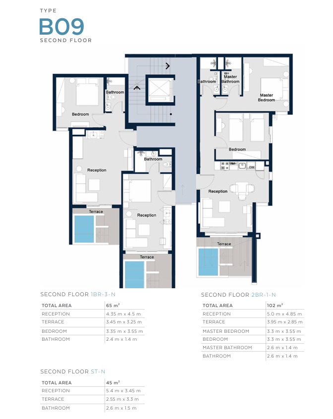 Floor plan for chalet at Il Monte Galala