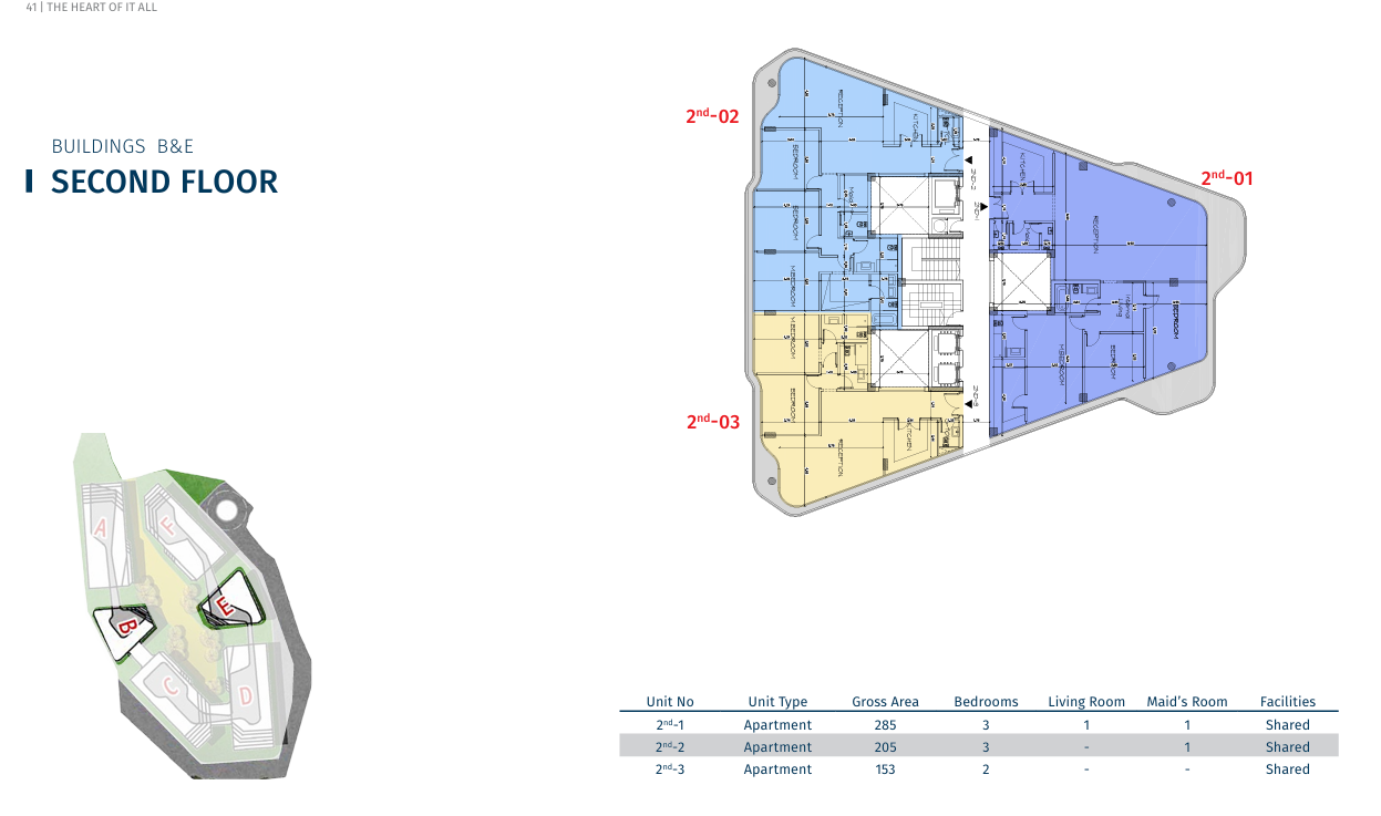 Floor plan for apartment at Bloomfields