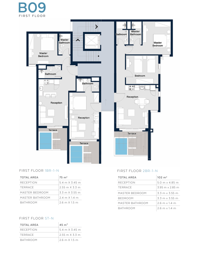Floor plan for chalet at Il Monte Galala