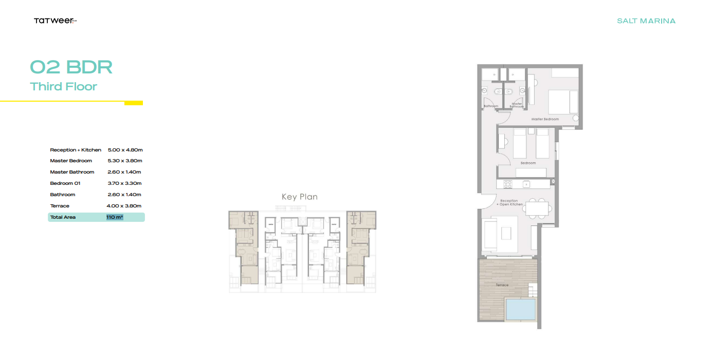 Floor plan for chalet at Salt Marina
