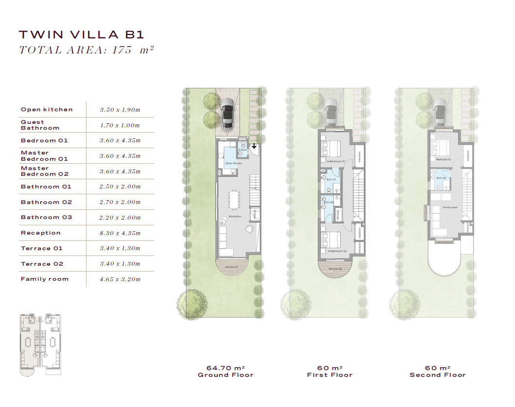 Floor plan for  at Scenes