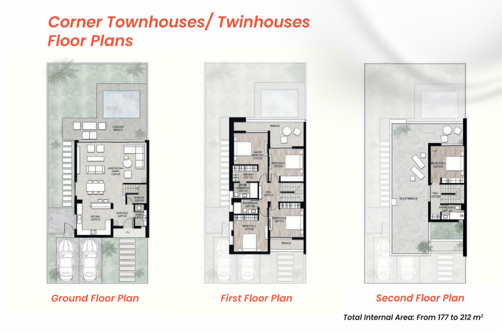 Floor plan for penthouse at Il Bayou