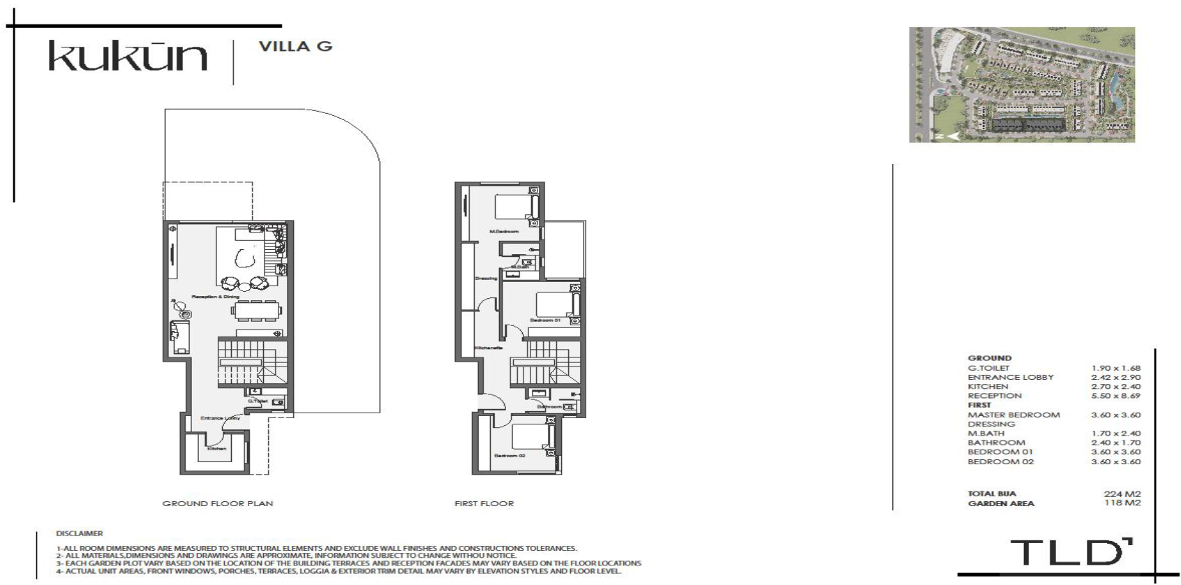 Floor plan for duplex at Kukun