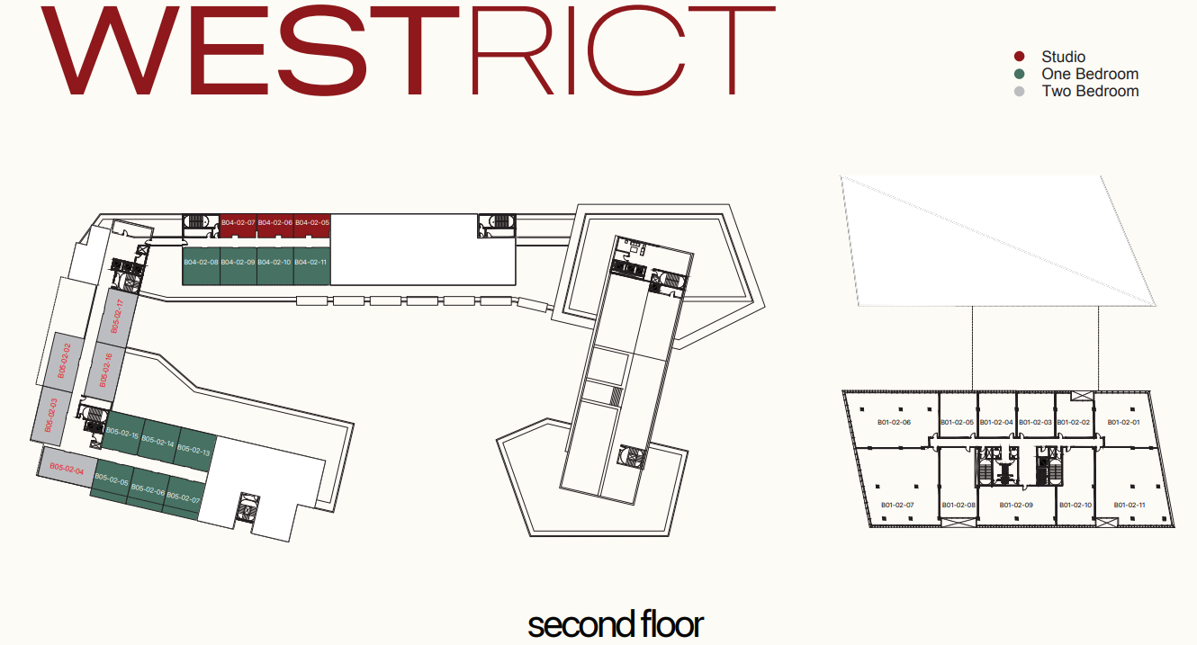 Floor plan for  at WESTRICT