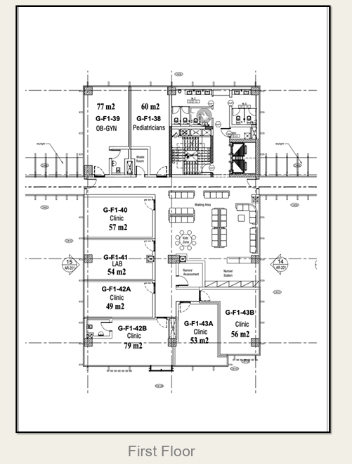Floor plan for  at Prk Vie