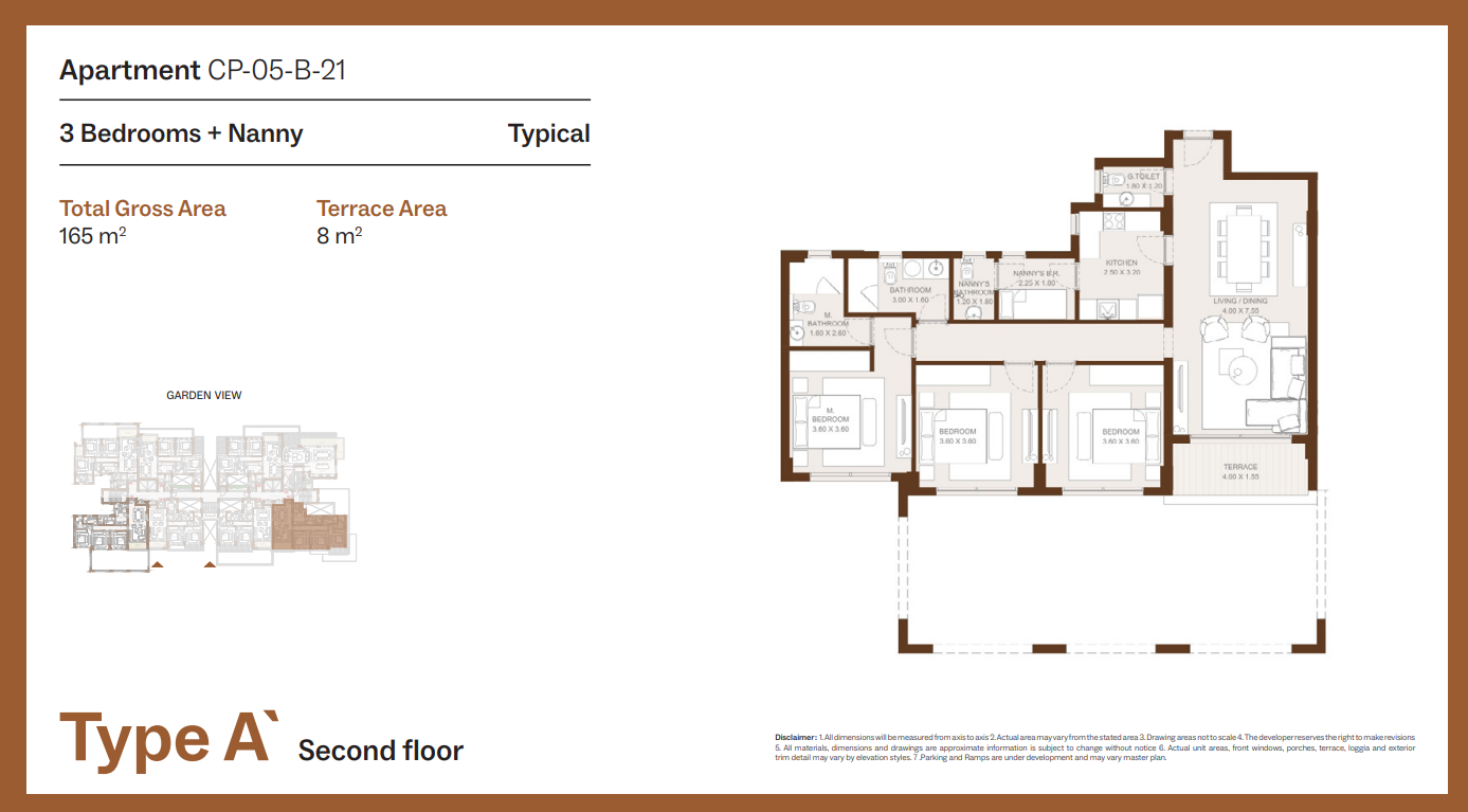 Floor plan for apartment at Grounds