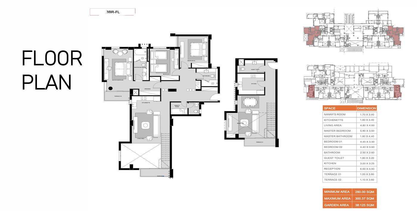 Floor plan for  at Hyatt Centric