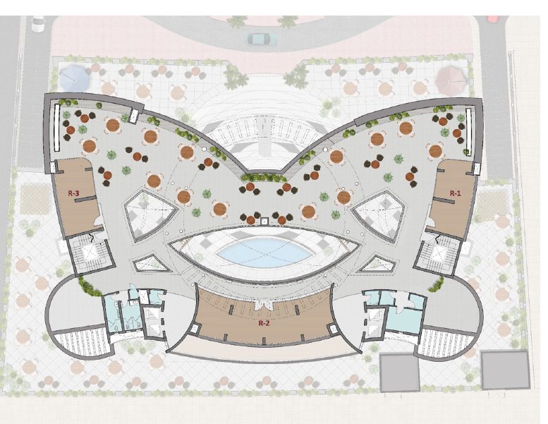 Floor plan for  at Mall T Square