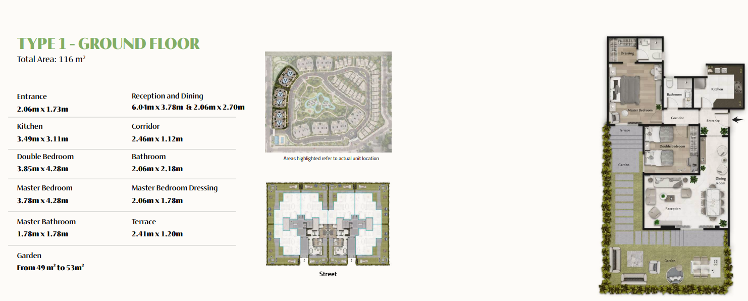 Floor plan for apartment at Rock Green