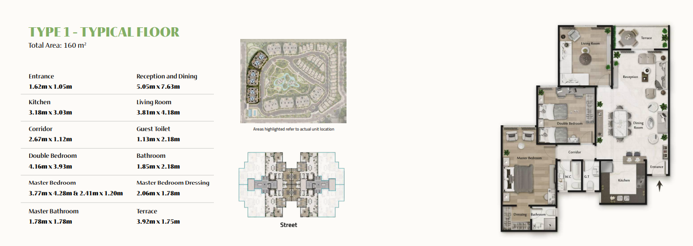 Floor plan for apartment at Rock Green