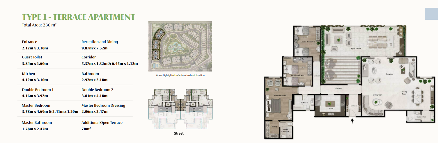 Floor plan for apartment at Rock Green