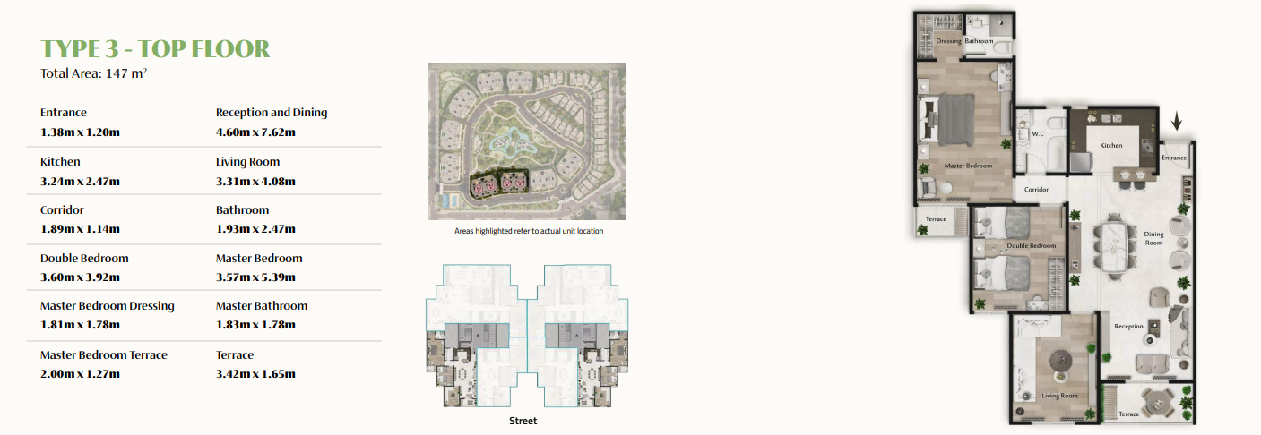 Floor plan for apartment at Rock Green