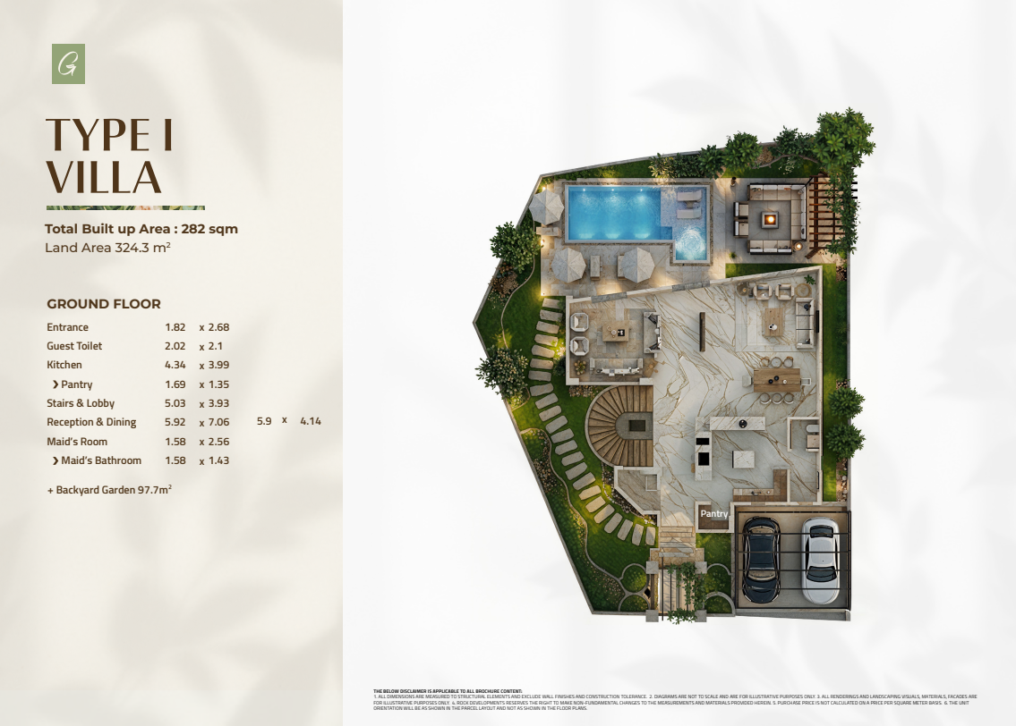 Floor plan for townhouse at Rock Green