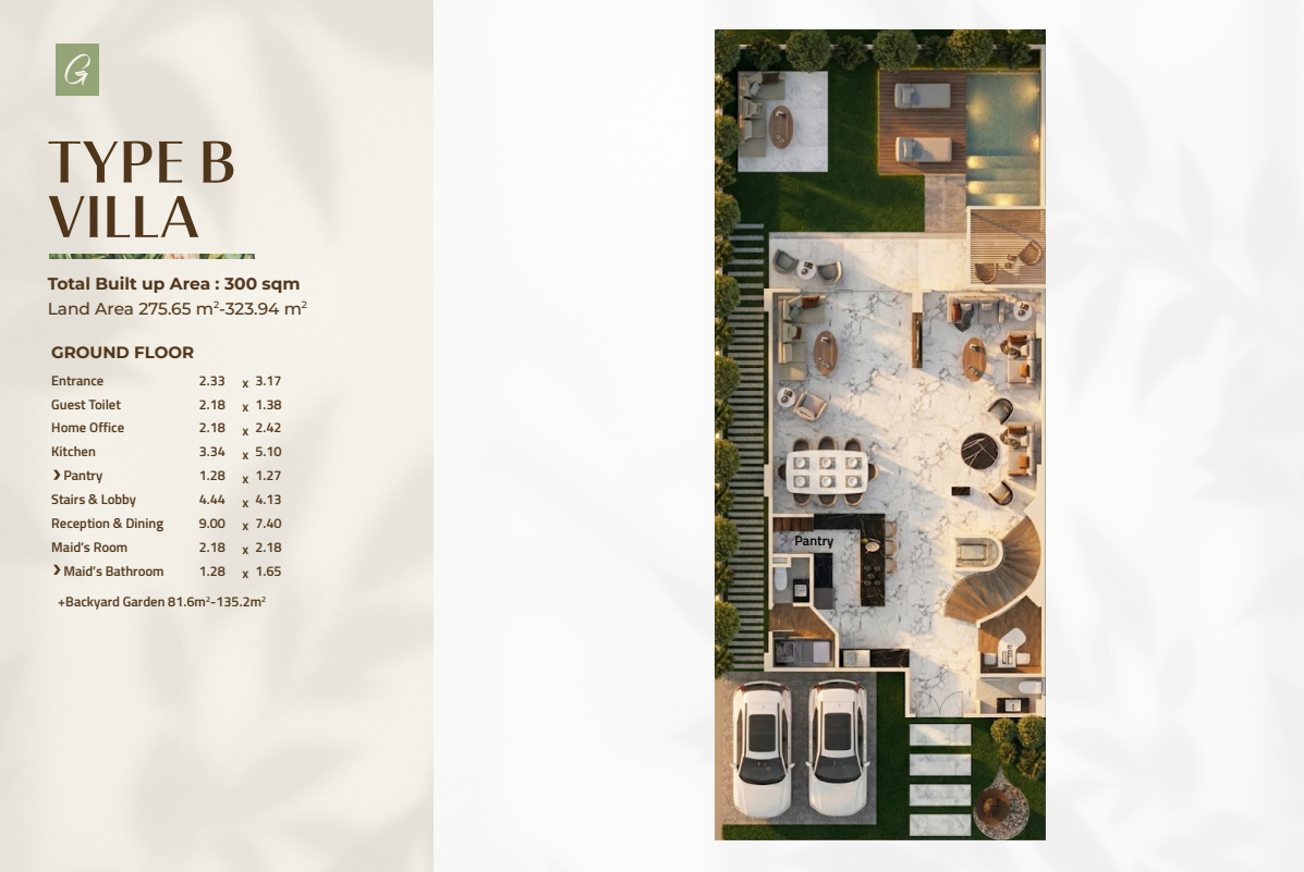 Floor plan for townhouse at Rock Green