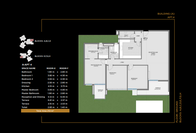 Floor plan for apartment at The Capitalway Phase2