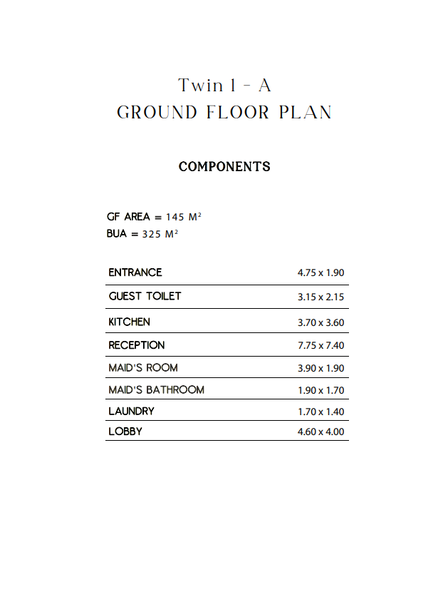 Floor plan for  at Triangle