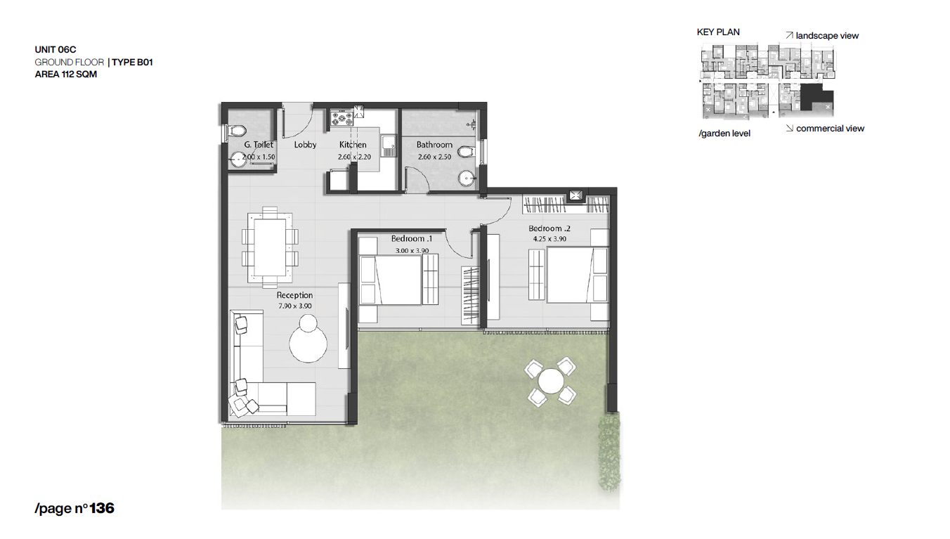 Floor plan for apartment at Nmq