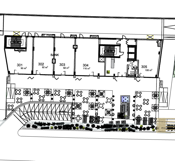 Floor plan for  at City Hall Strip