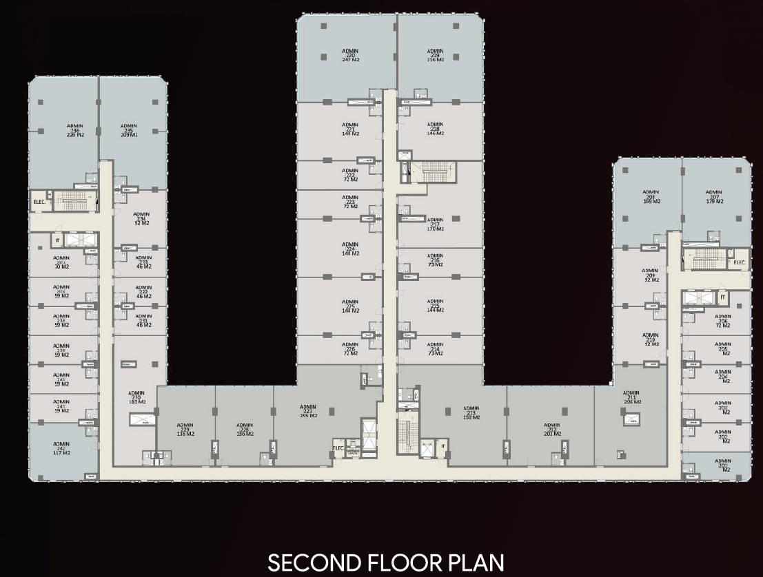 Floor plan for  at Midlane 1