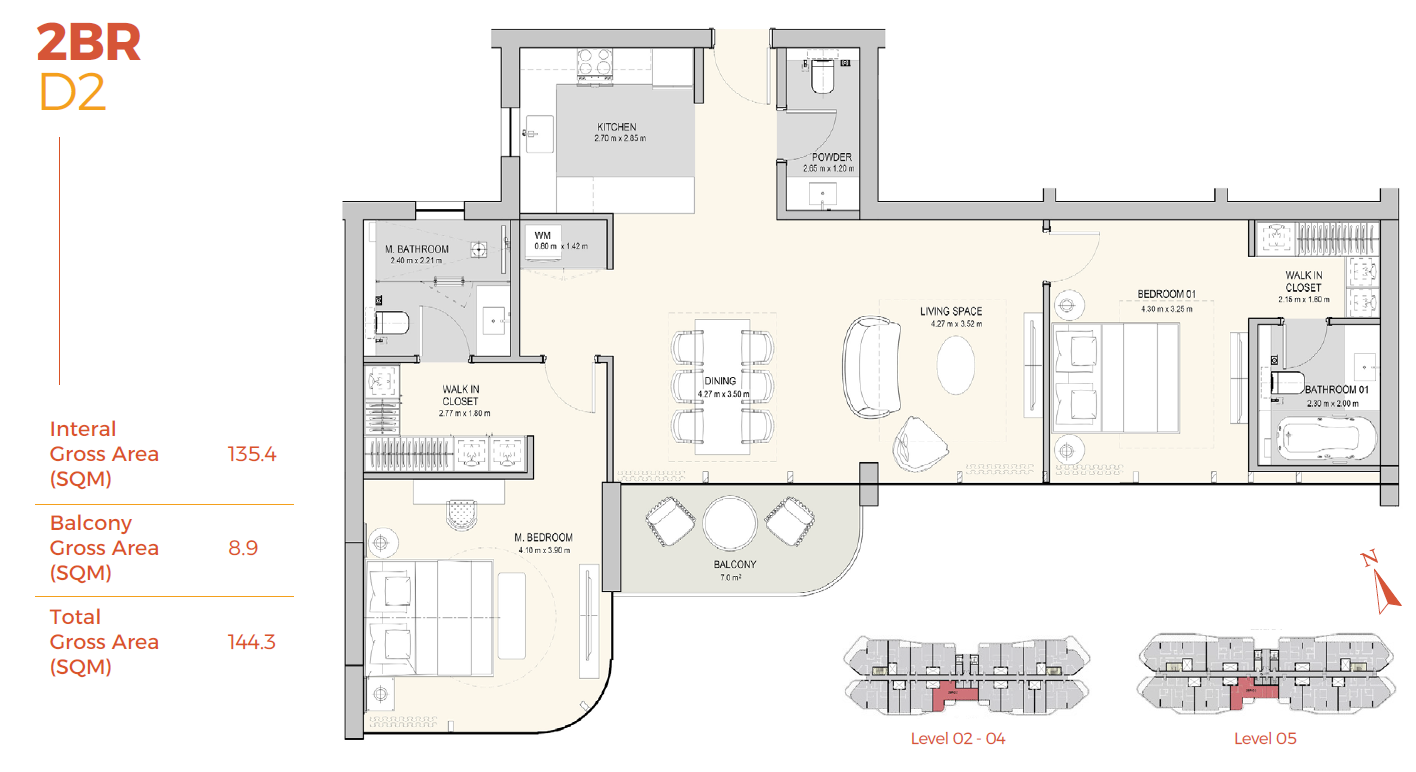 Floor plan for apartment at Do