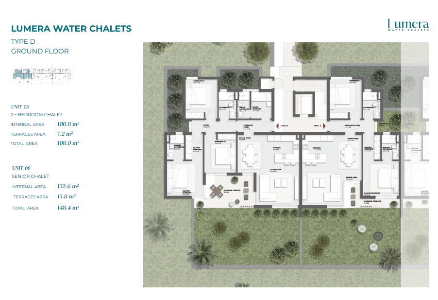 Floor plan for apartment at O West Orascom