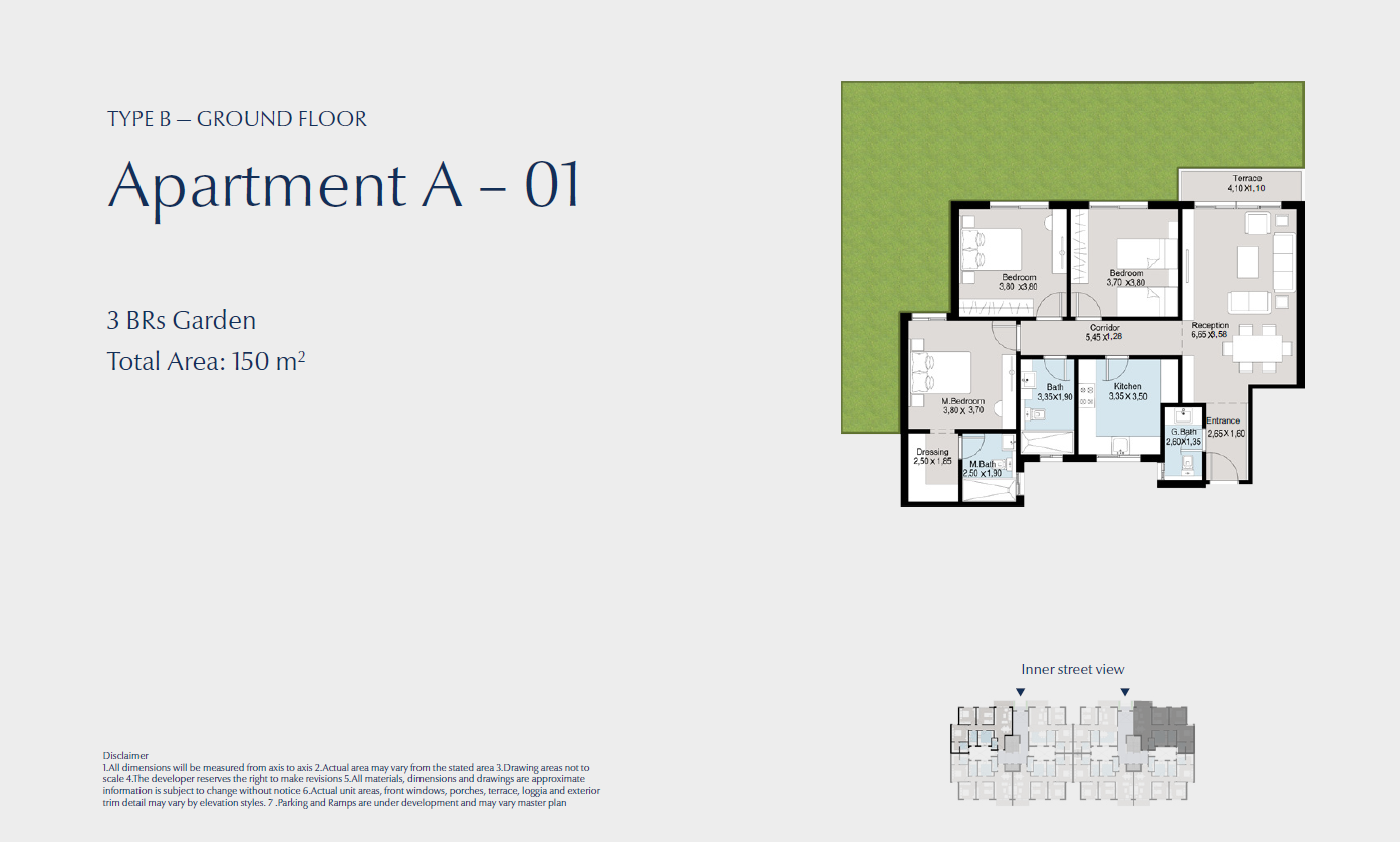 Floor plan for apartment at Bluetree