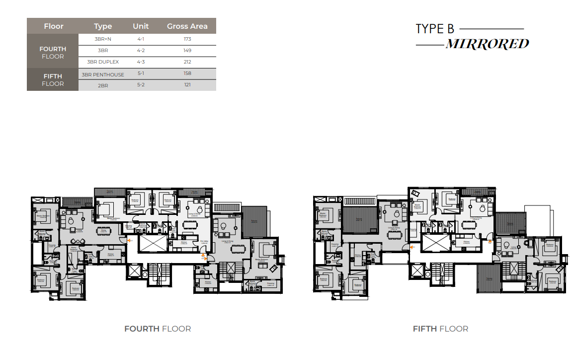 Floor plan for apartment at O West Orascom