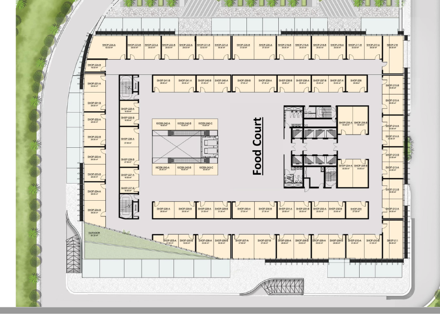 Floor plan for  at Taj Tower