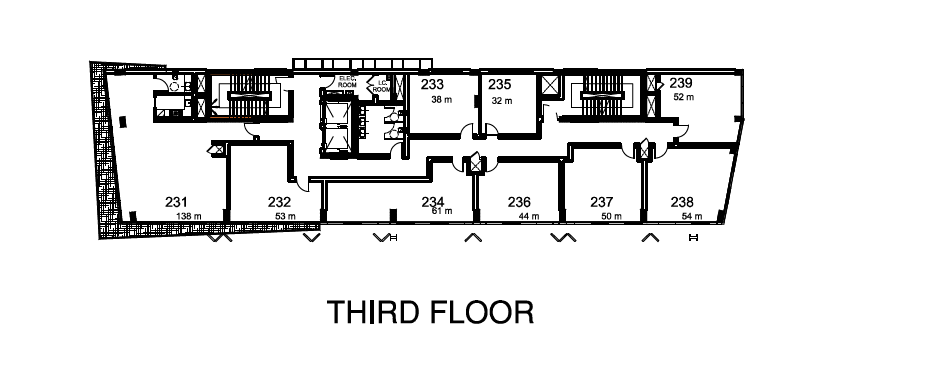 Floor plan for  at City Hall Strip