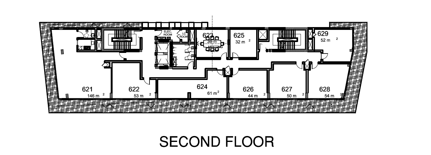 Floor plan for  at City Hall Strip