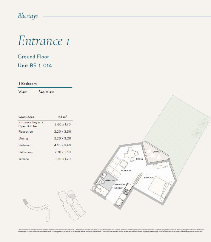 Floor plan for chalet at The Island - Marina 5