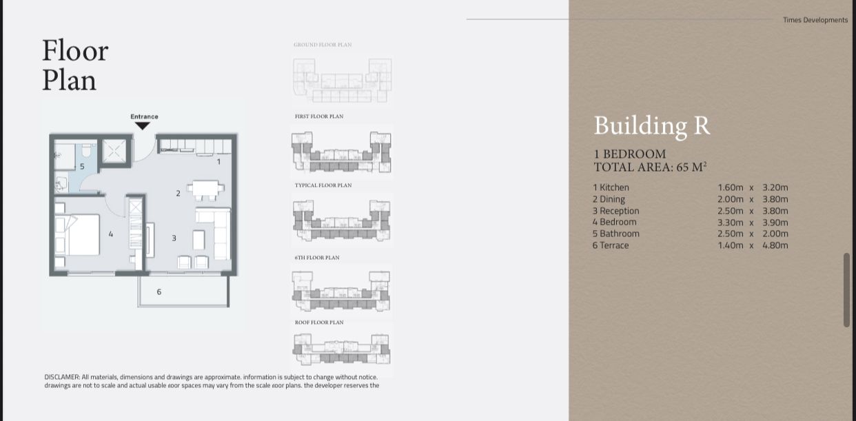 Floor plan for apartment at Avelin